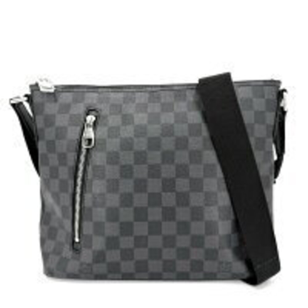 Louis Vuitton Shoulder Bag Damier Graphite Black Mick Crossbody Black